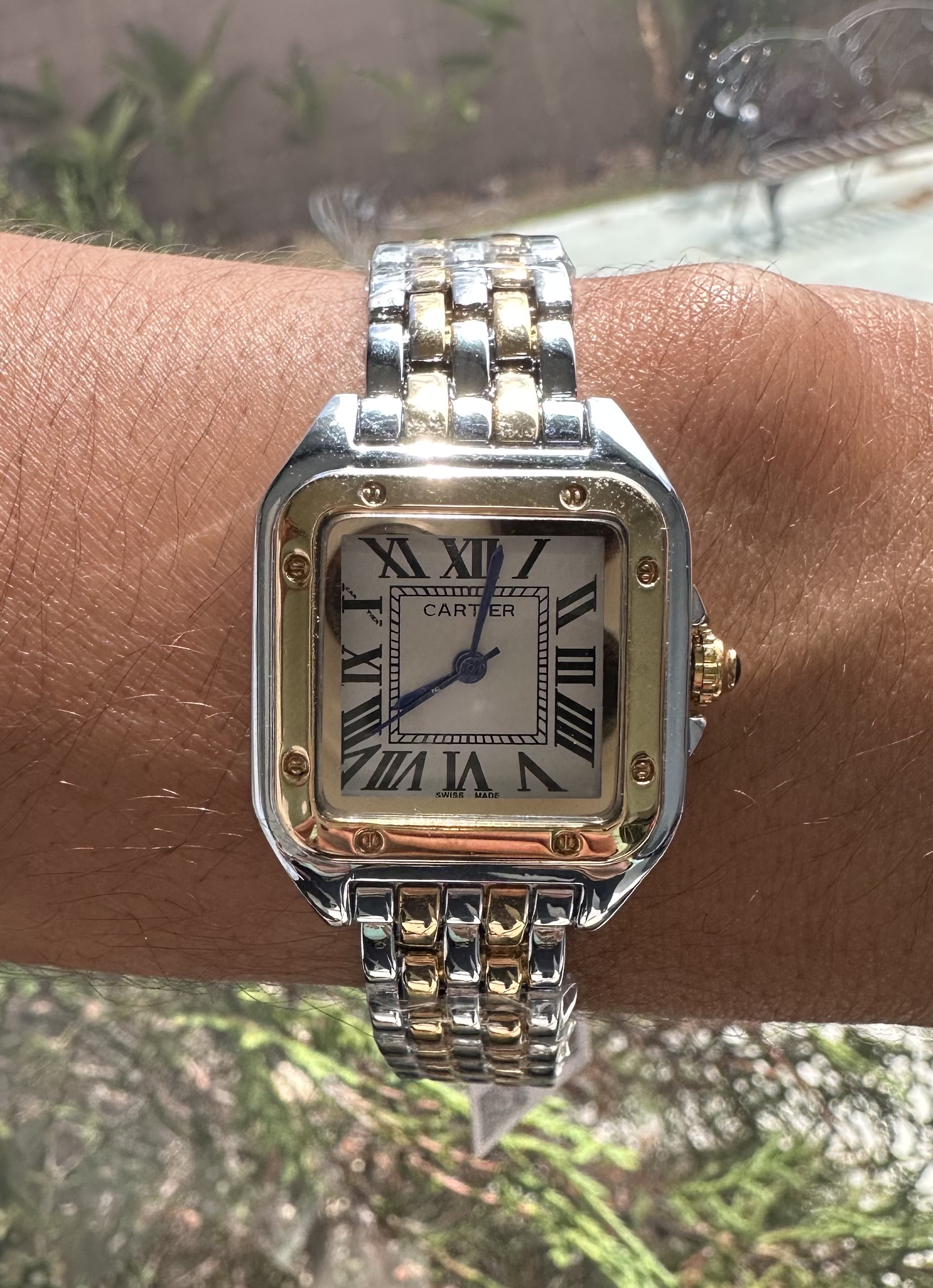 joyas, relojes y accesorios - Vendo Reloj Panthere Tamaño Mediano 2