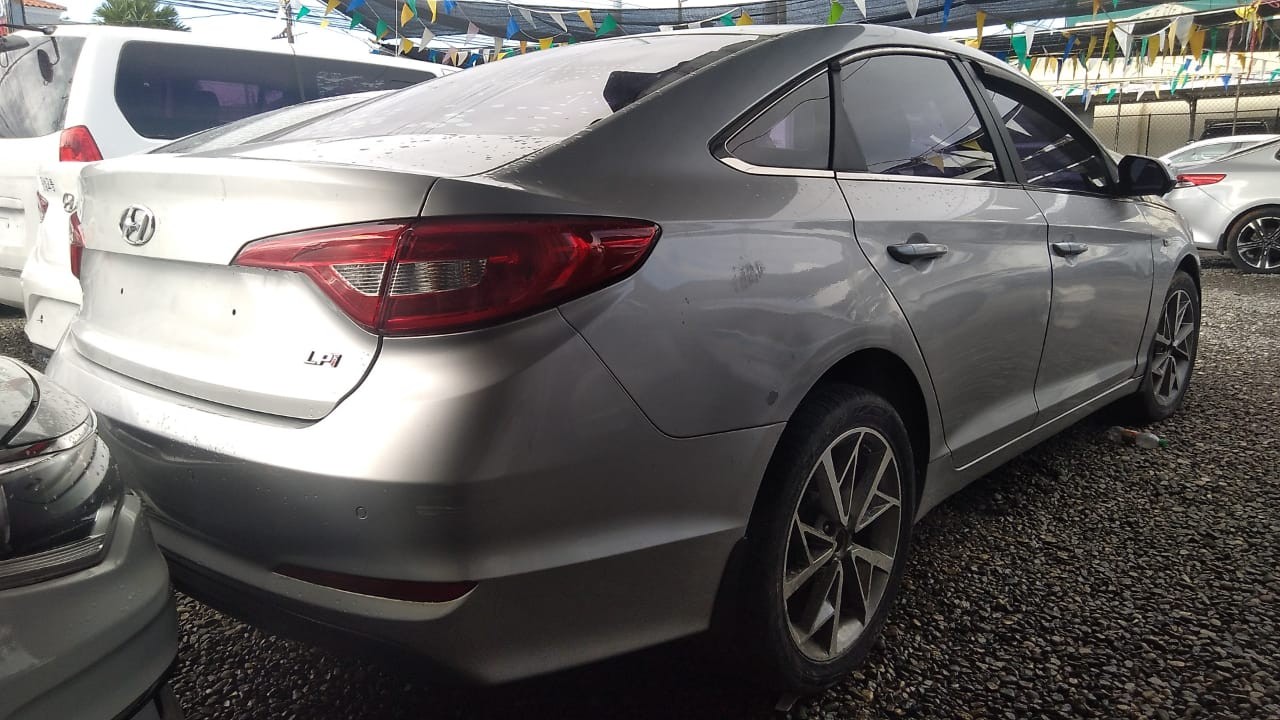 carros - HYUNDAI SONATA LF 2018 GRIS 4