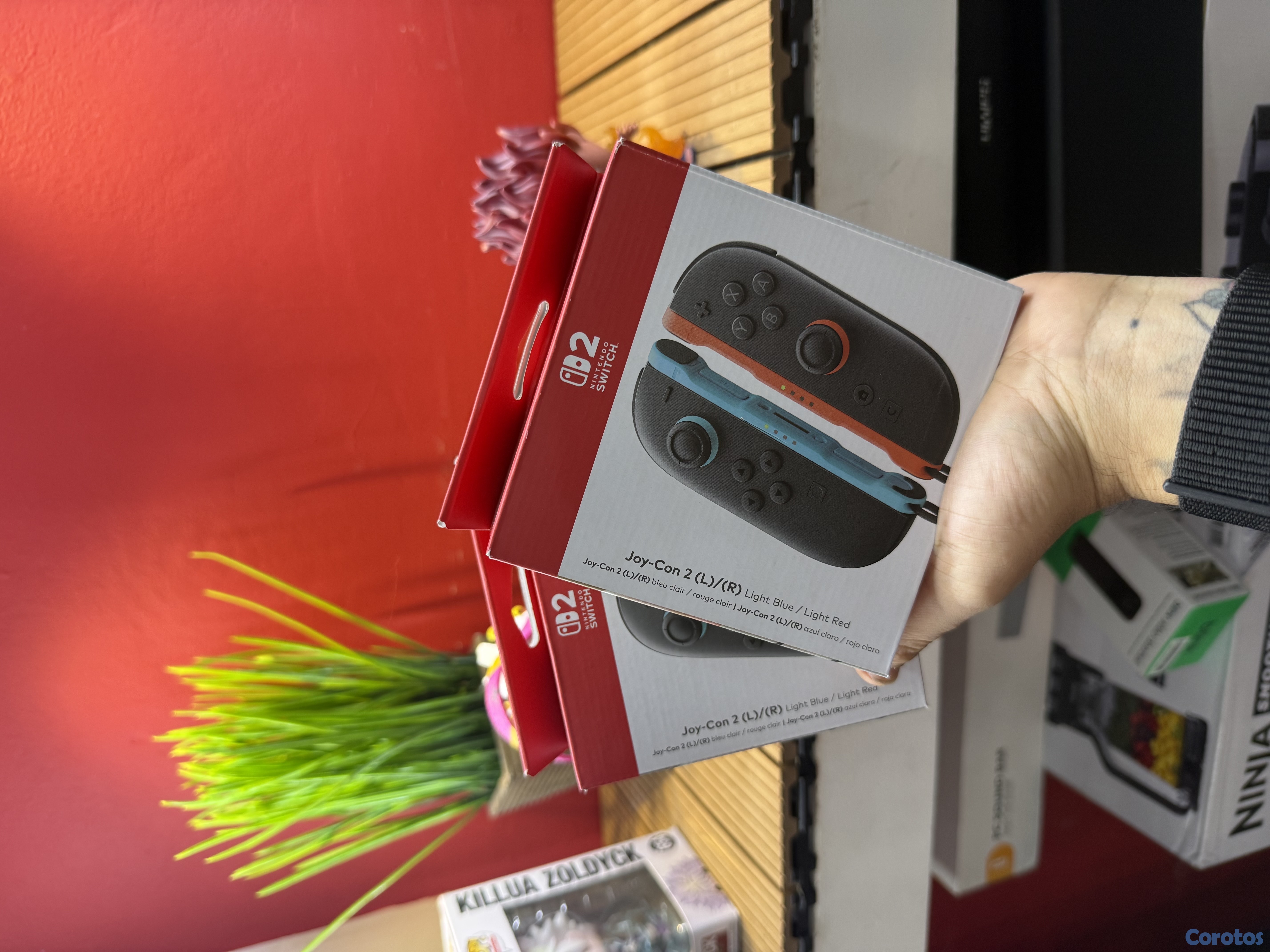 consolas y videojuegos - JOY-CON Switch 2 Nuevo + Funko GRATIS 1