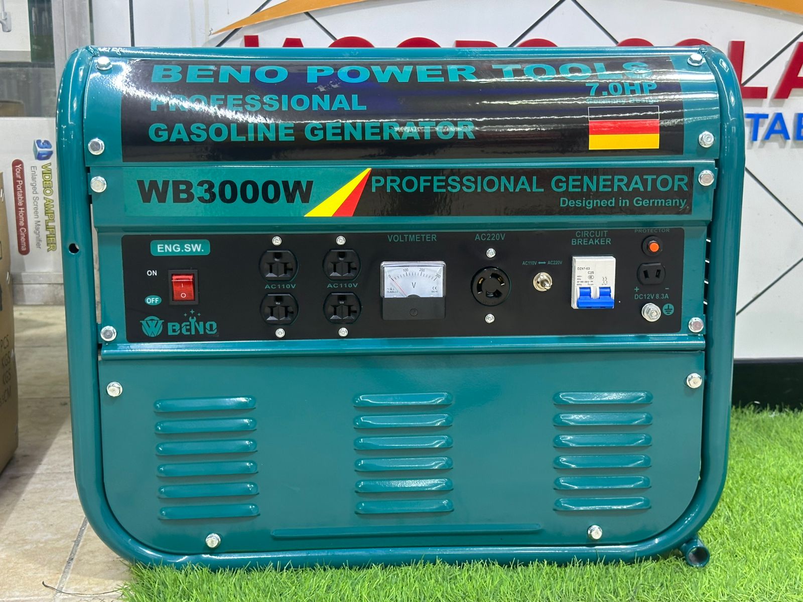 plantas e inversores - GENERADOR ELECTRICO 3000W 7HP - JACOBO SOLAR 1