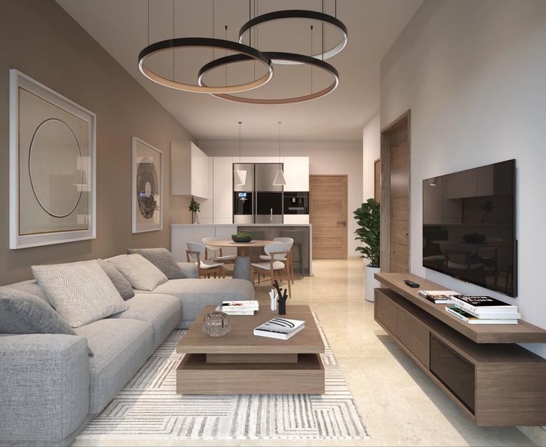 apartamentos - Apartamento en venta #24-1645 balcón, 3 hab. piscina, gimnasio, canchas de tenis 2