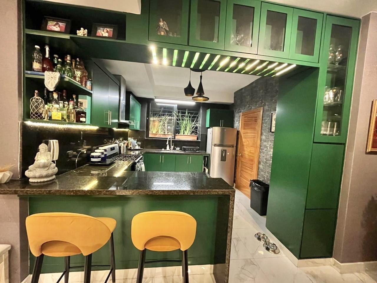 apartamentos - Apartamento Amueblado en Mirador Sur 5