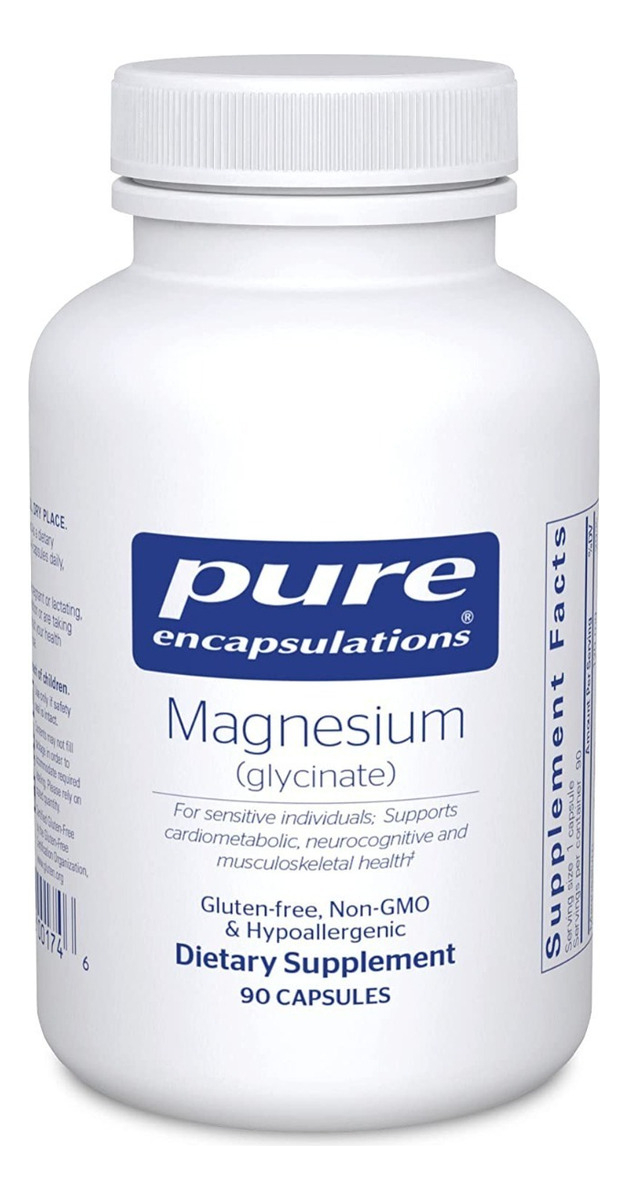 Salud y Equipamiento Médico - Glicinato De Magnesio 90 capsulas