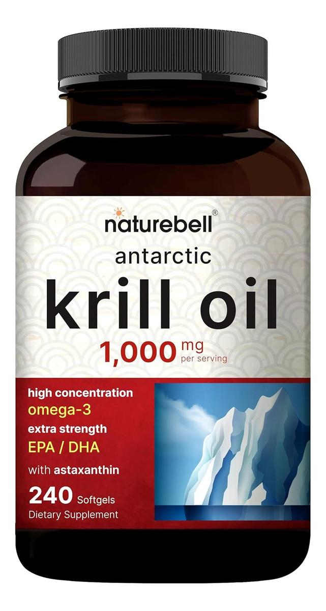 Salud y Equipamiento Médico - Aceite Krill 180 Cap Naturebell 0