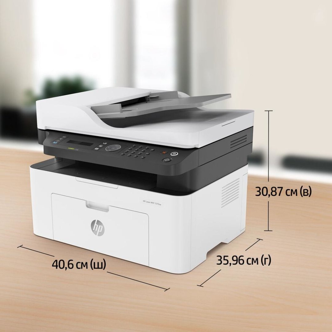impresoras y scanners - MULTIFUNCIONAL LASER HP BLANCO Y NEGRO MFP M137FNW IMPRESOR,ESCANER,COPIA, WI-FI 2