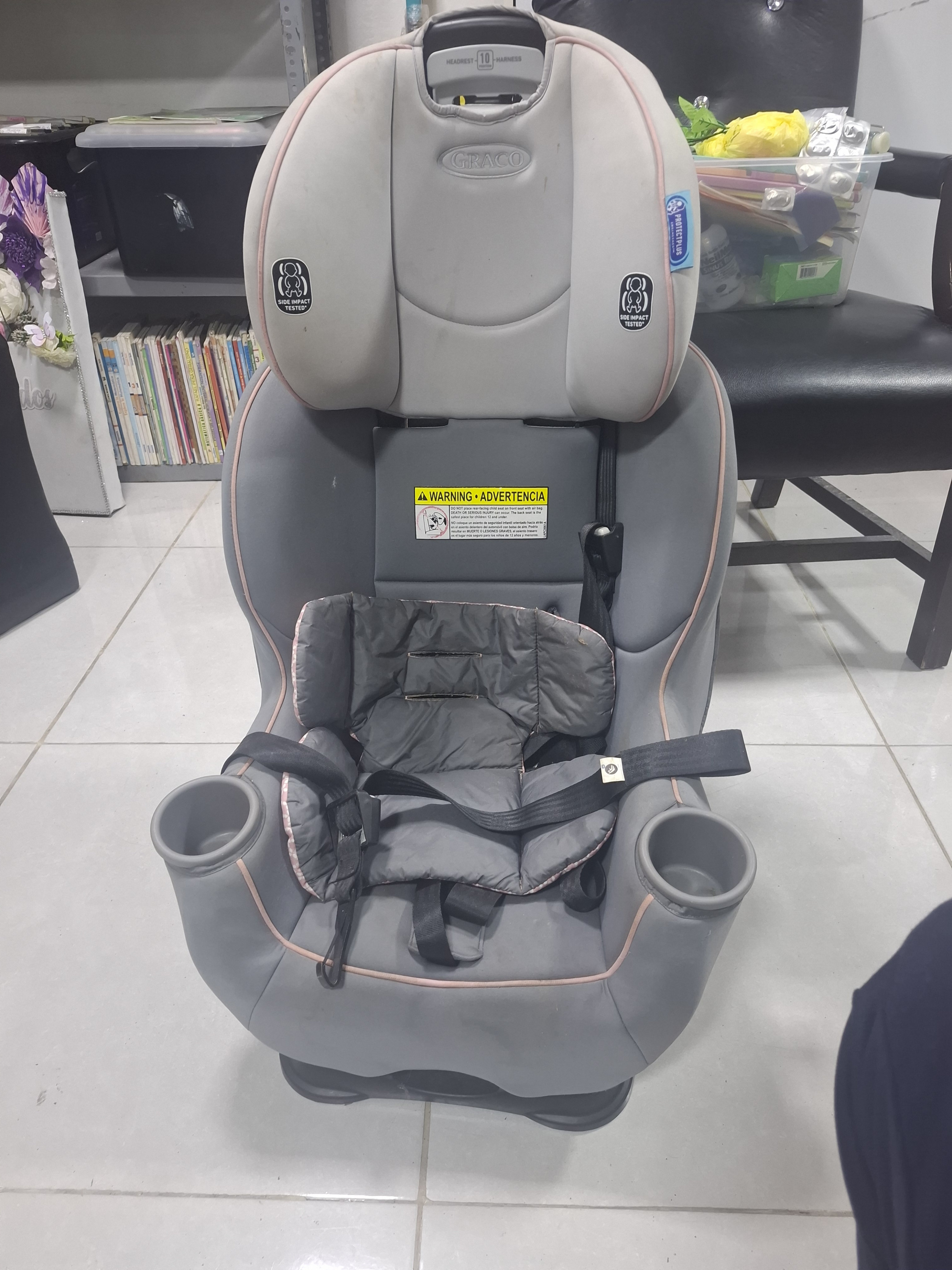 coches y sillas - Car Seat de peso maximo 66 libras de los grandes, negociable 0