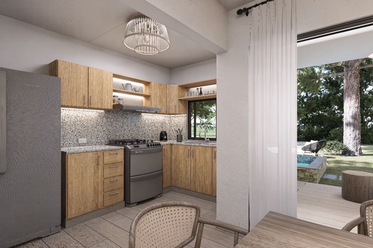 casas vacacionales y villas - Villas de 3 habitaciones en Buena Vista Jarabacoa   6
