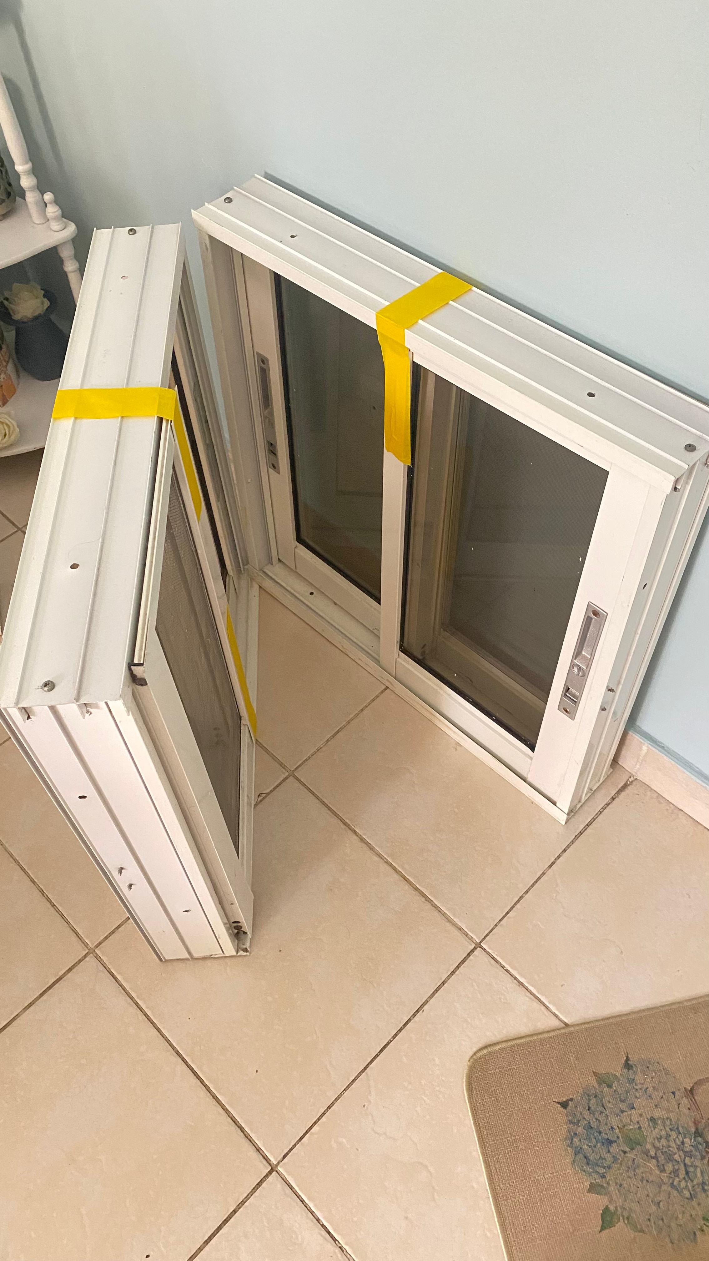 herramientas, jardines y exterior - 2 Ventanas de metal con corredor para Scrine 2