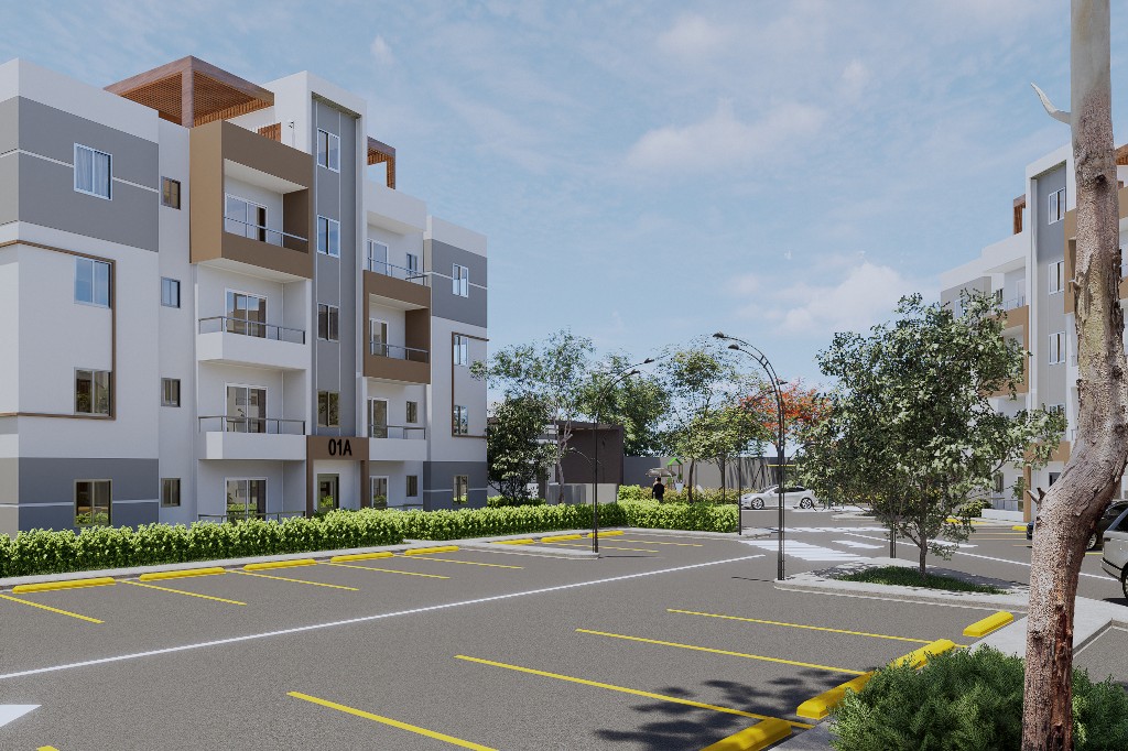 apartamentos - Apartamentos con Piscina, en Terrazas de pantoja, separalo con 25,000 3