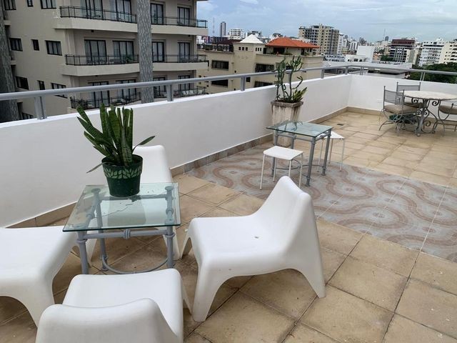 apartamentos - Apartamento amueblado en alquiler con terraza privada, aire acondicionado, 130m2 7
