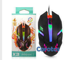 accesorios para electronica - Mouse Gaming USB X3 - Resistente, Preciso y con Es 1