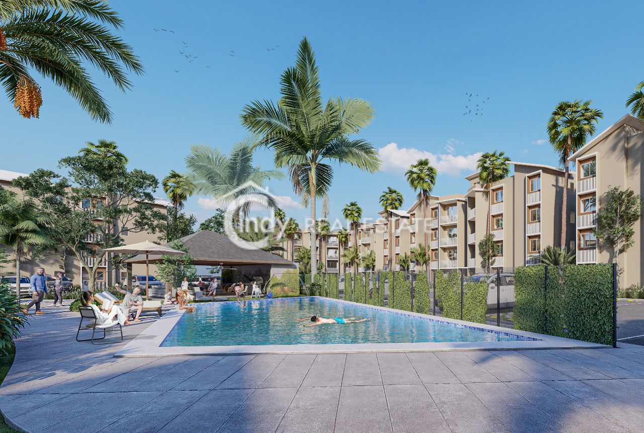 apartamentos - Apartamento 69m², 3 Hab, 1 Parqueo en Santiago 6