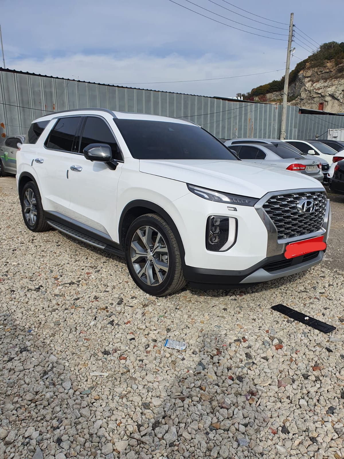 jeepetas y camionetas - HYUNDAI PALISADE 2019 BLANCO GASOLINA 1