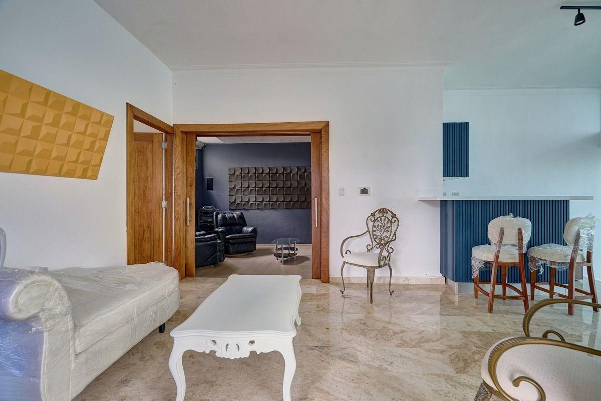 penthouses - Se alquila Apartamento amueblado tipo Penthouse Piantini 9