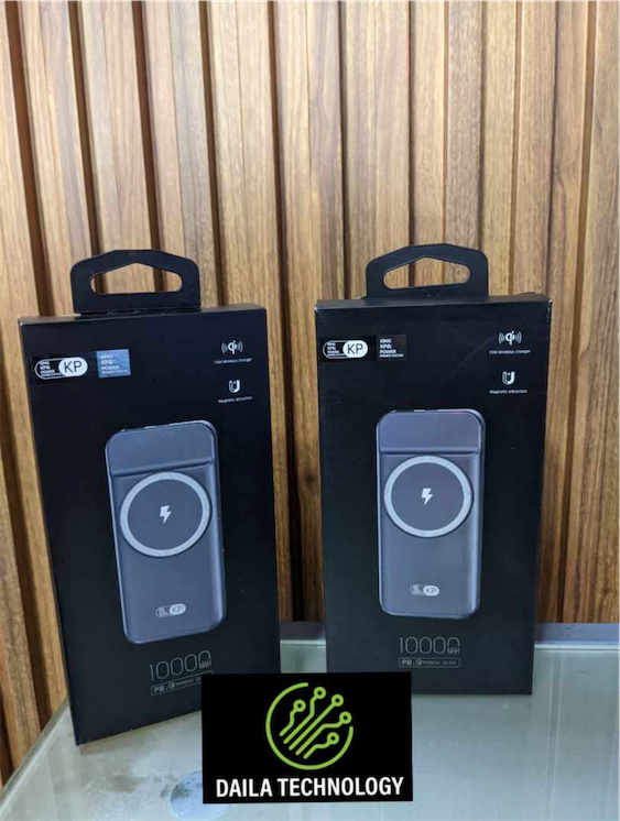 otros electronicos - Batería portátil con carga inalámbrica 1000 mah 1