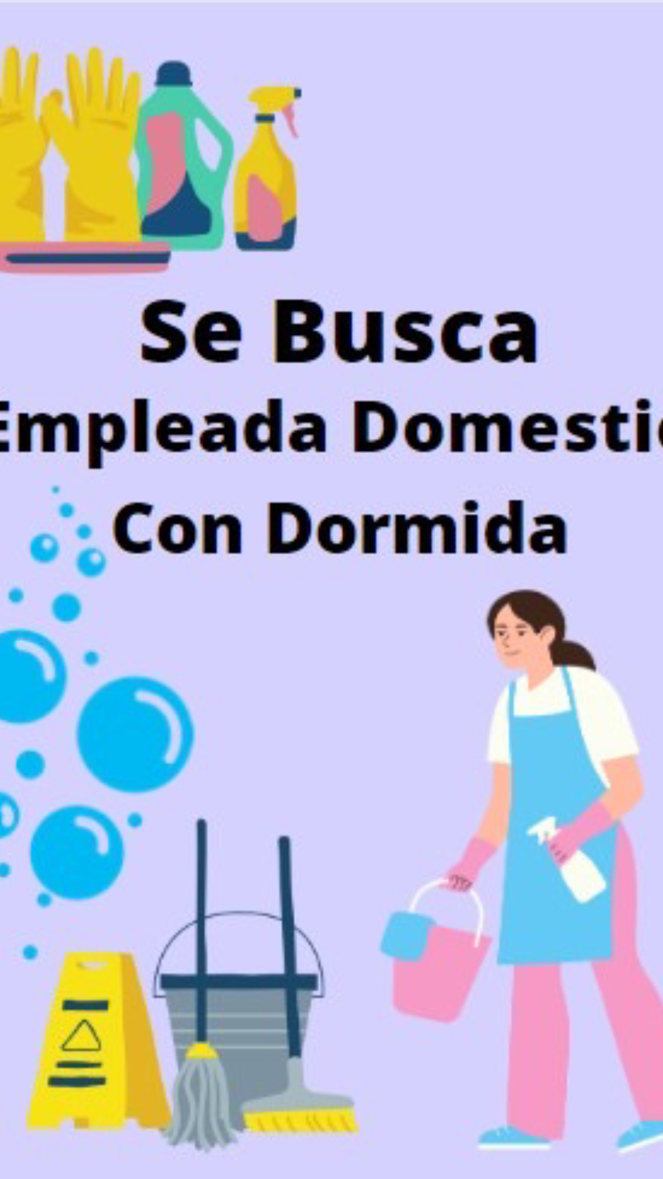 empleos disponibles - Doméstica empleo disponible  0