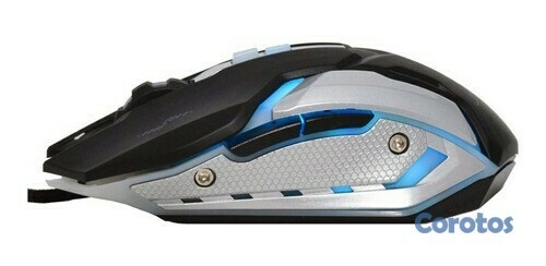 computadoras y laptops - MOUSE ÓPTICO PARA JUGADORES, MOUSE GAMING BRAVE
UNNO  MS6610BK 2