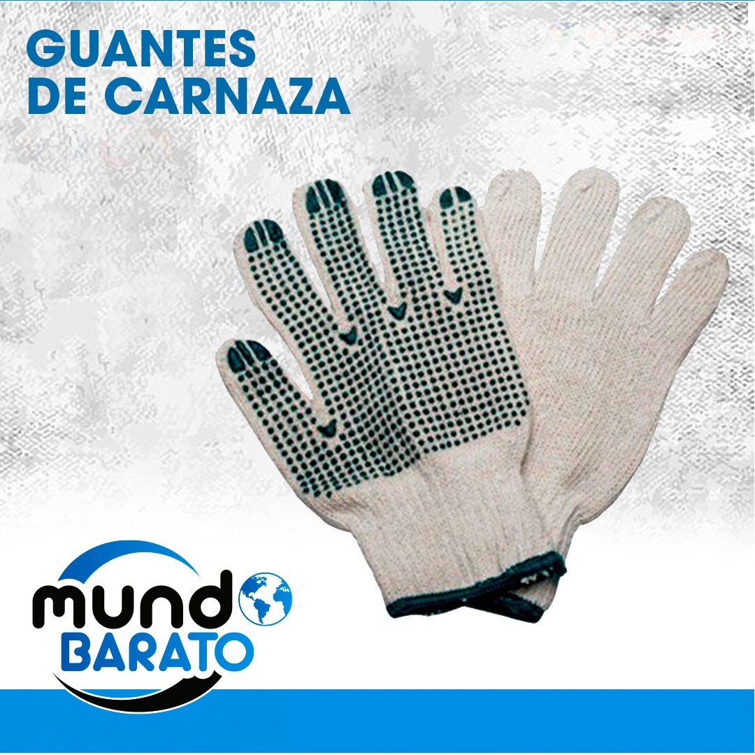 herramientas, jardines y exterior - Guantes de Carnaza Seguridad Industrial de Bolitas Algodon Variedad de Modelos