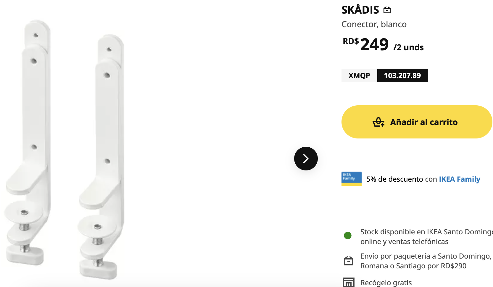 articulos de oficina - Ikea skadis pegboard  tablero y accesorios  4