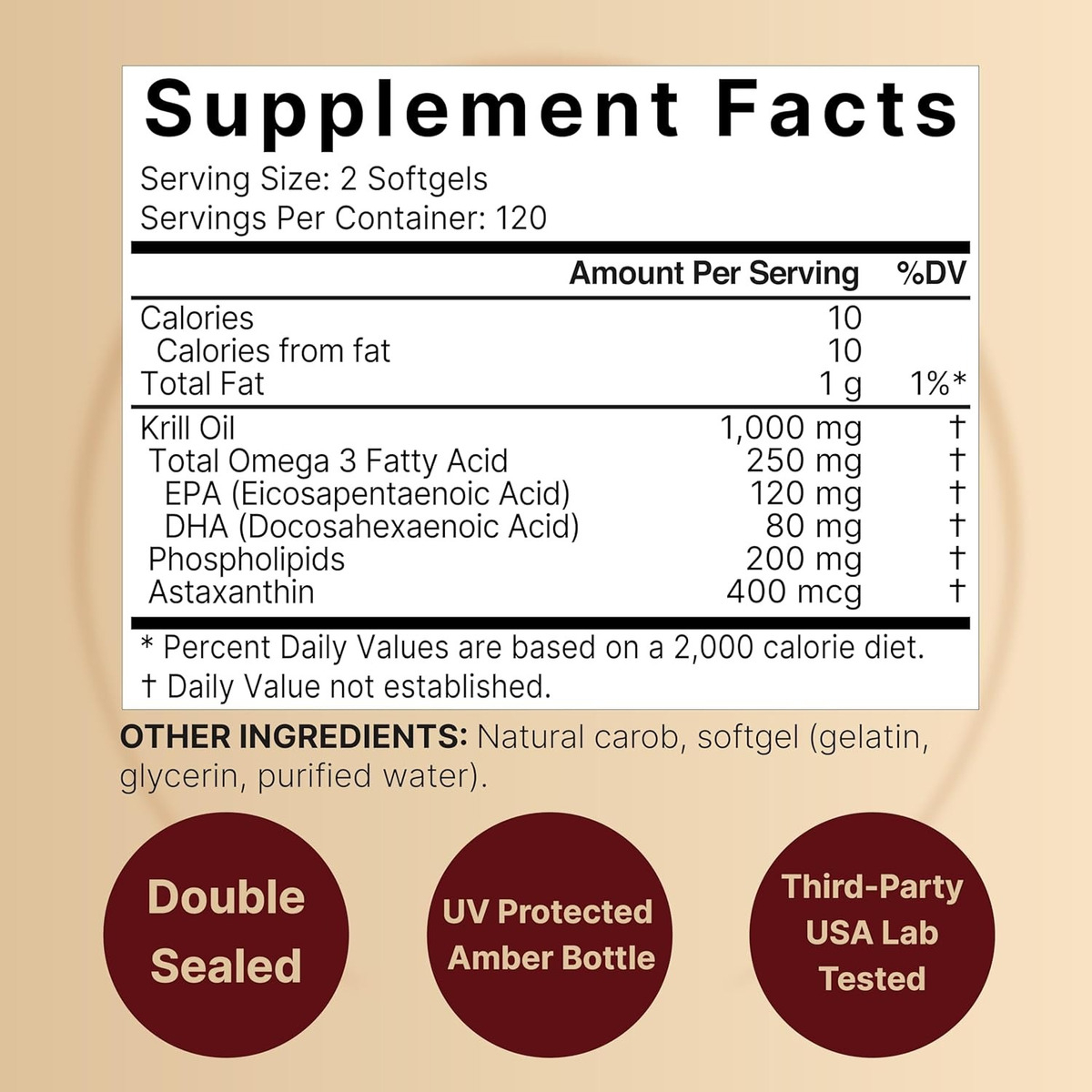Salud y Equipamiento Médico - Aceite Krill 180 Cap Naturebell 1