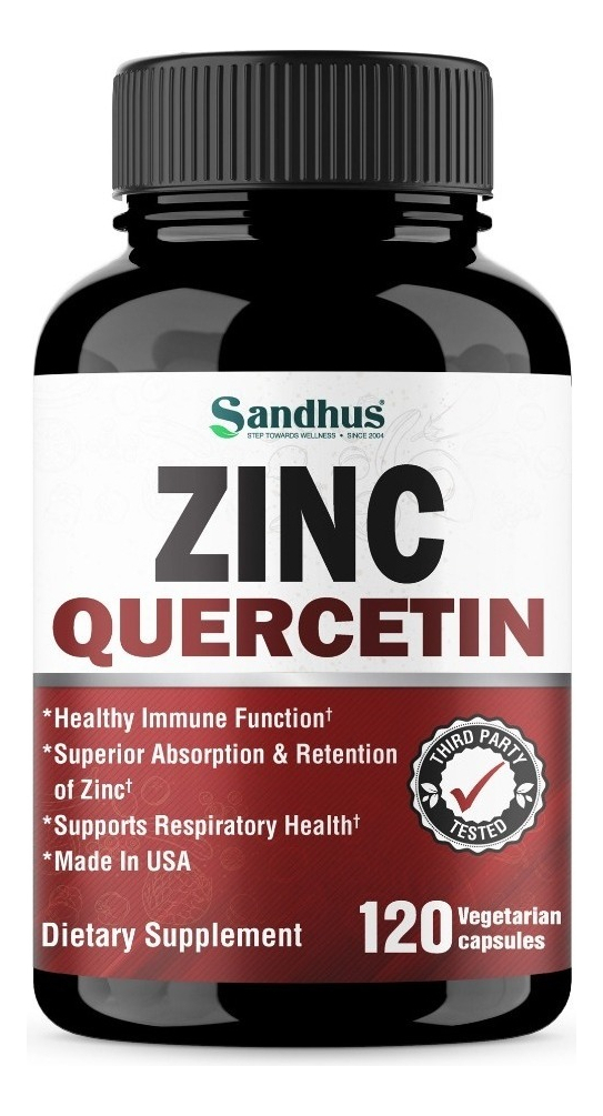 Salud y Equipamiento Médico - Vitamina Zinc + Quercetina Vegetariana 0