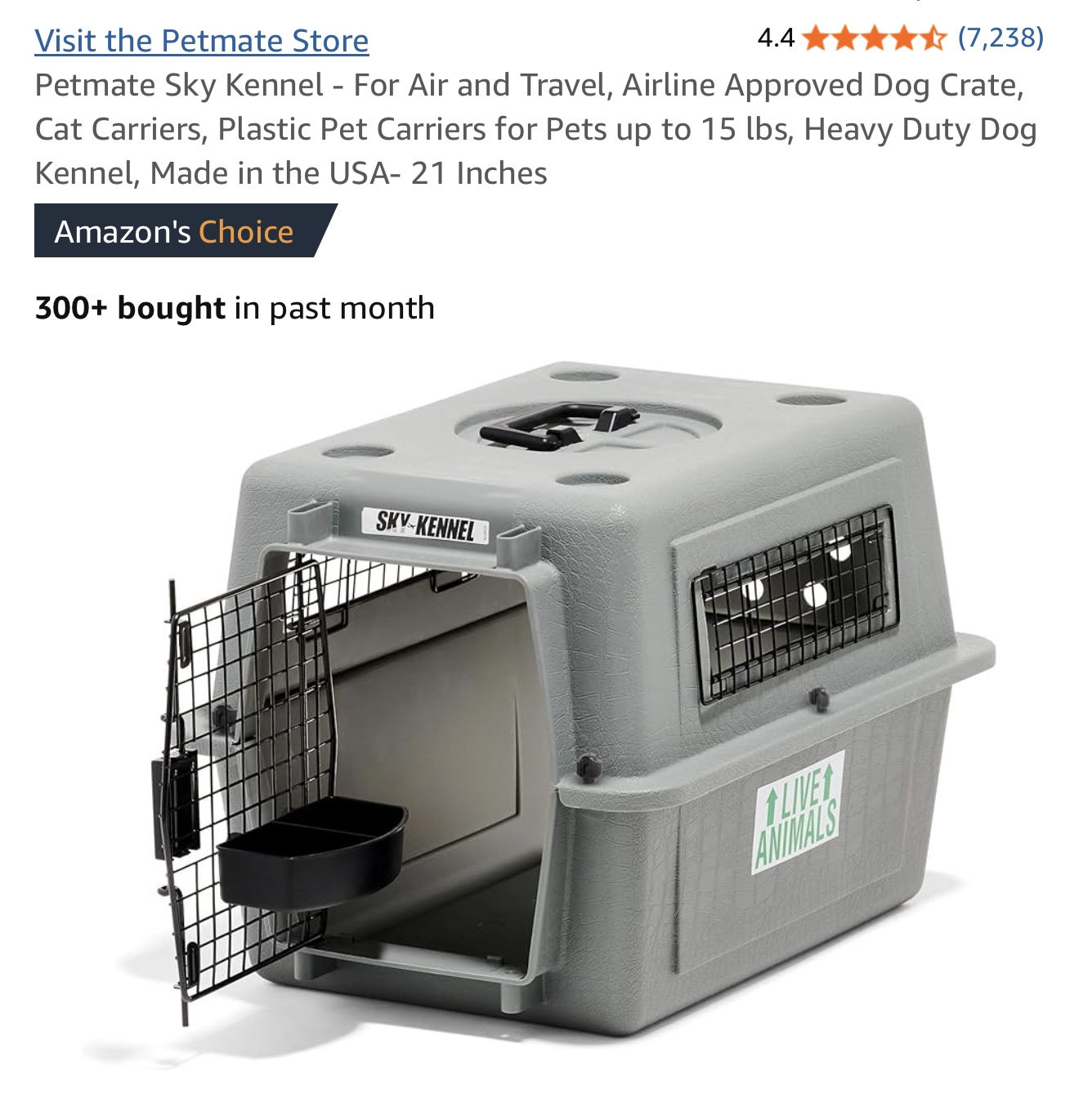 animales y mascotas - Kennel petmate