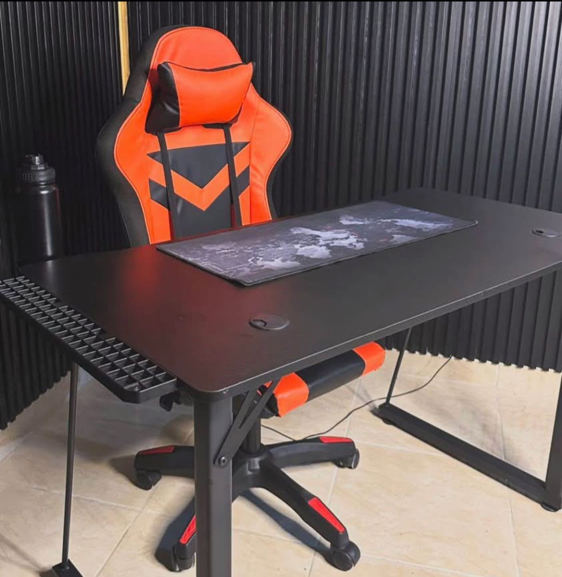 consolas y videojuegos - MESA Y SILLA GAMER  0