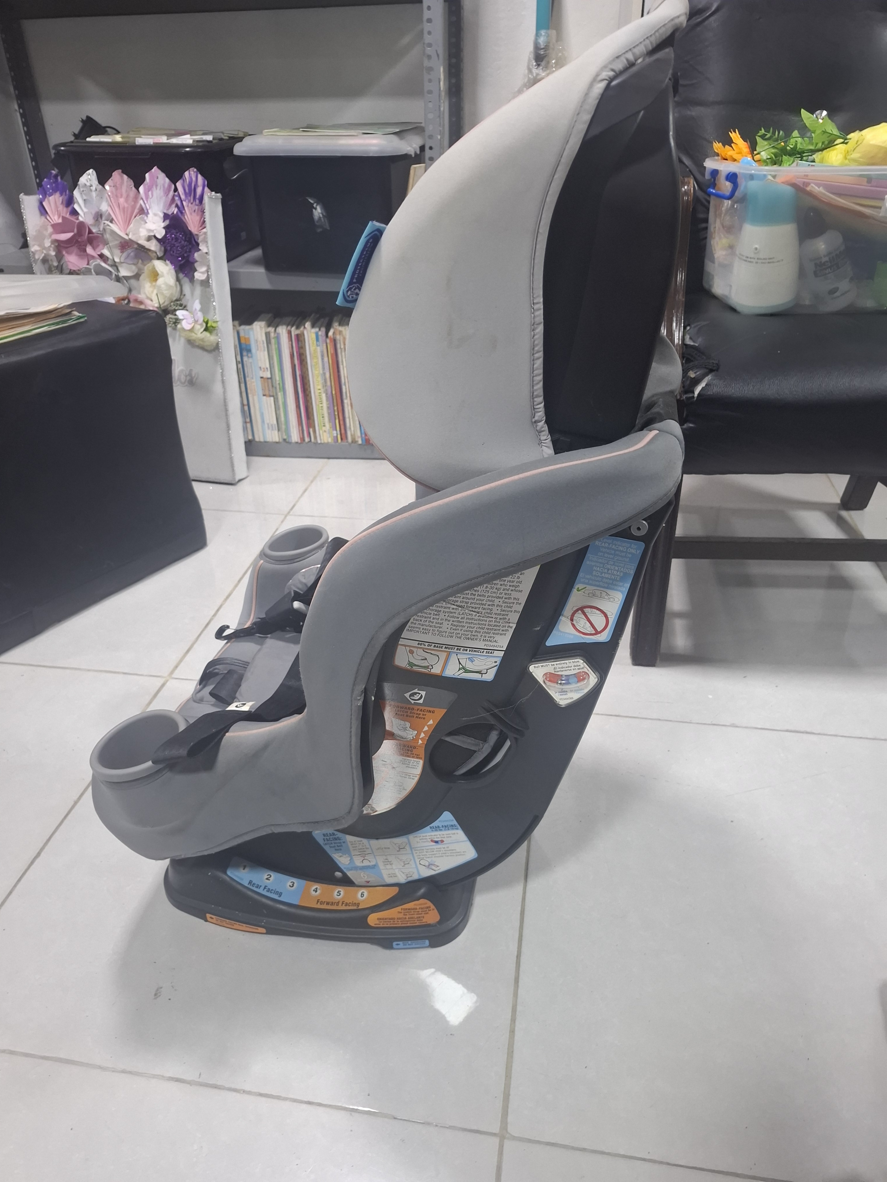 coches y sillas - Car Seat de peso maximo 66 libras de los grandes, negociable 1