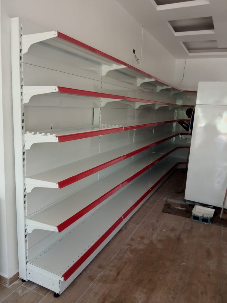equipos profesionales - Gondola de centro 5 pies de altura con bandejas de 14 pulgadas y 4 Niveles 1