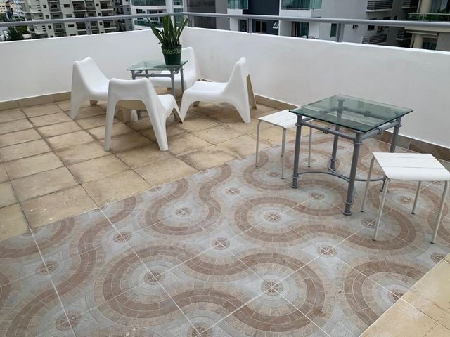 apartamentos - Apartamento amueblado en alquiler con terraza privada, aire acondicionado, 130m2 8