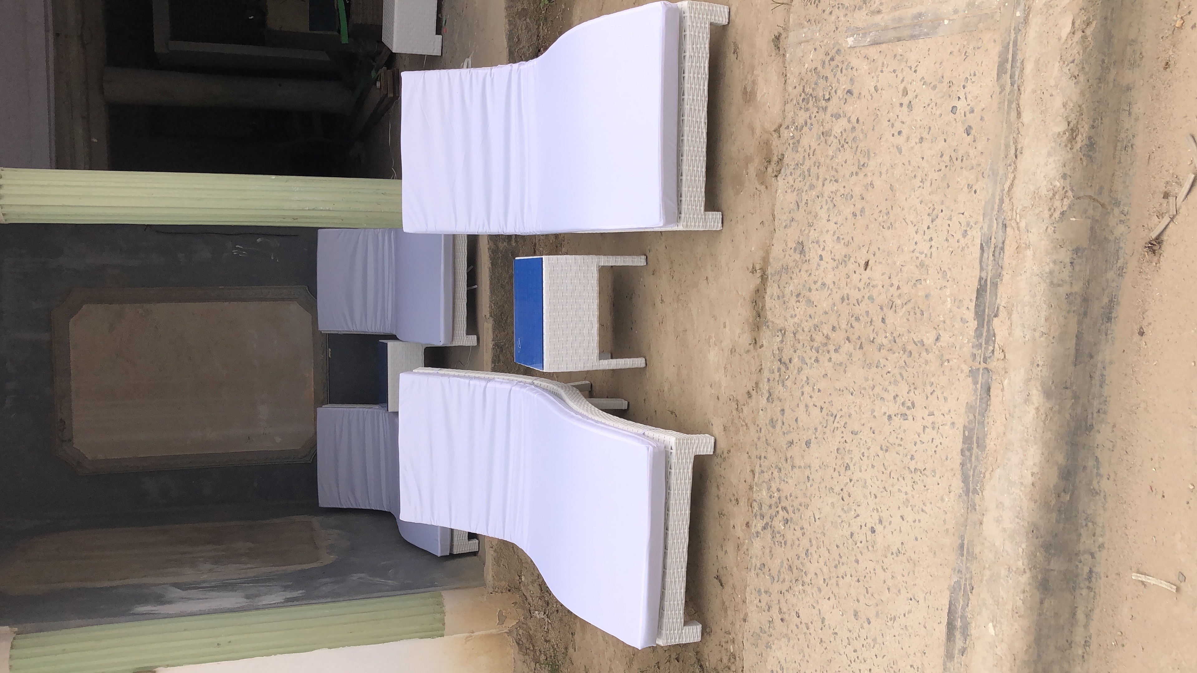 muebles y colchones - muebles y comedores de exterior, en mimbre y rattan sintético  8