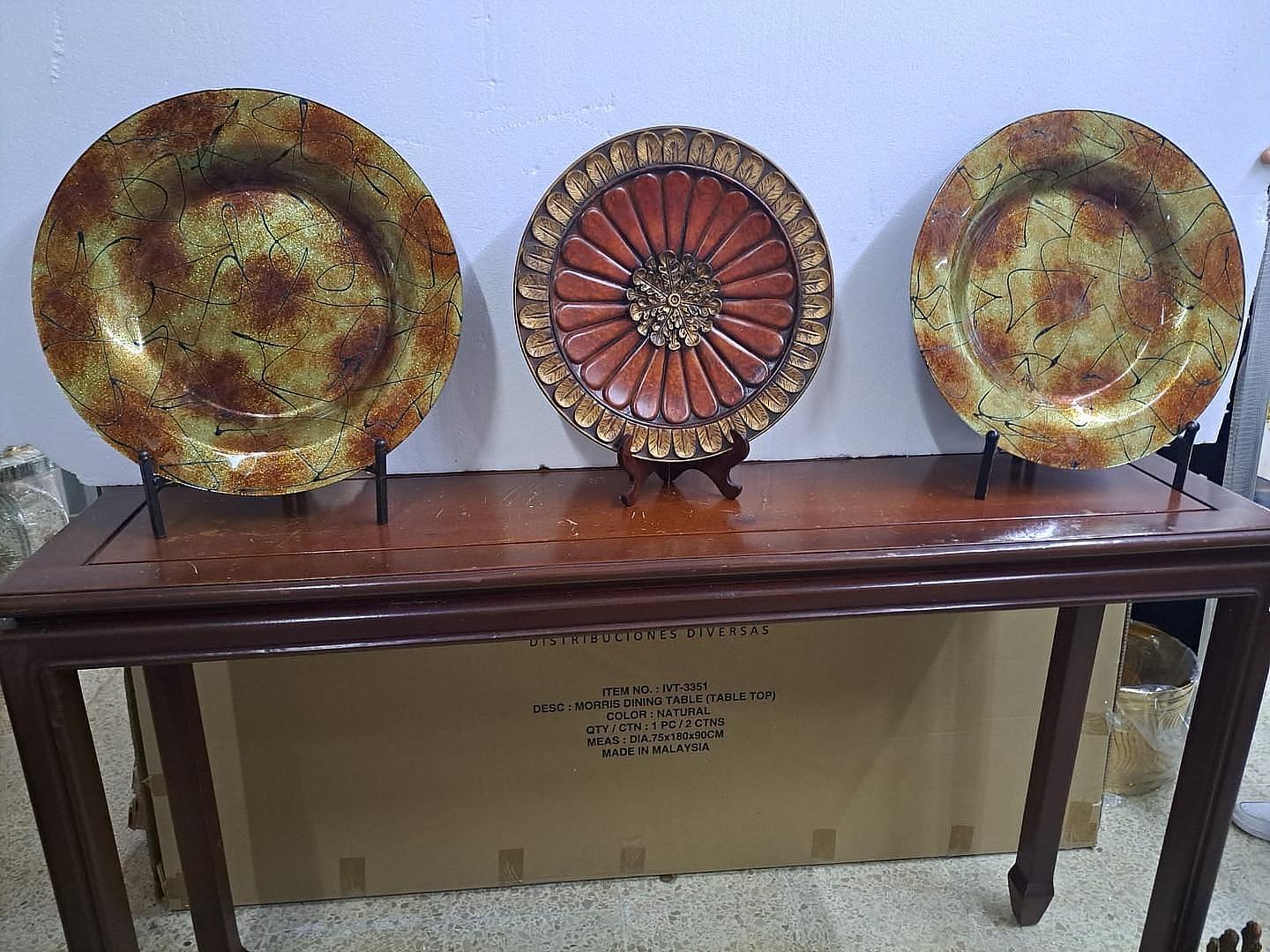 decoración y accesorios - Plato $800 c/u
