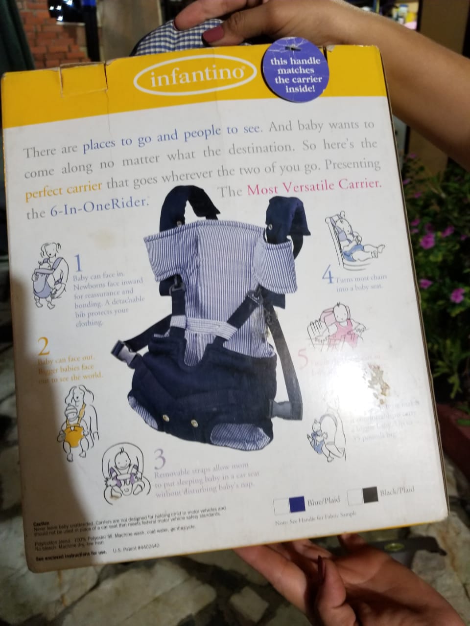 accesorios - Mochila Cargador de bebe 1