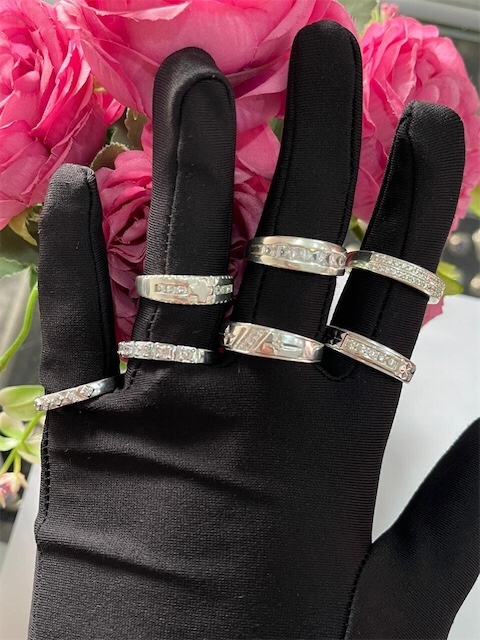 joyas, relojes y accesorios - Anillos Algollitas plata 6