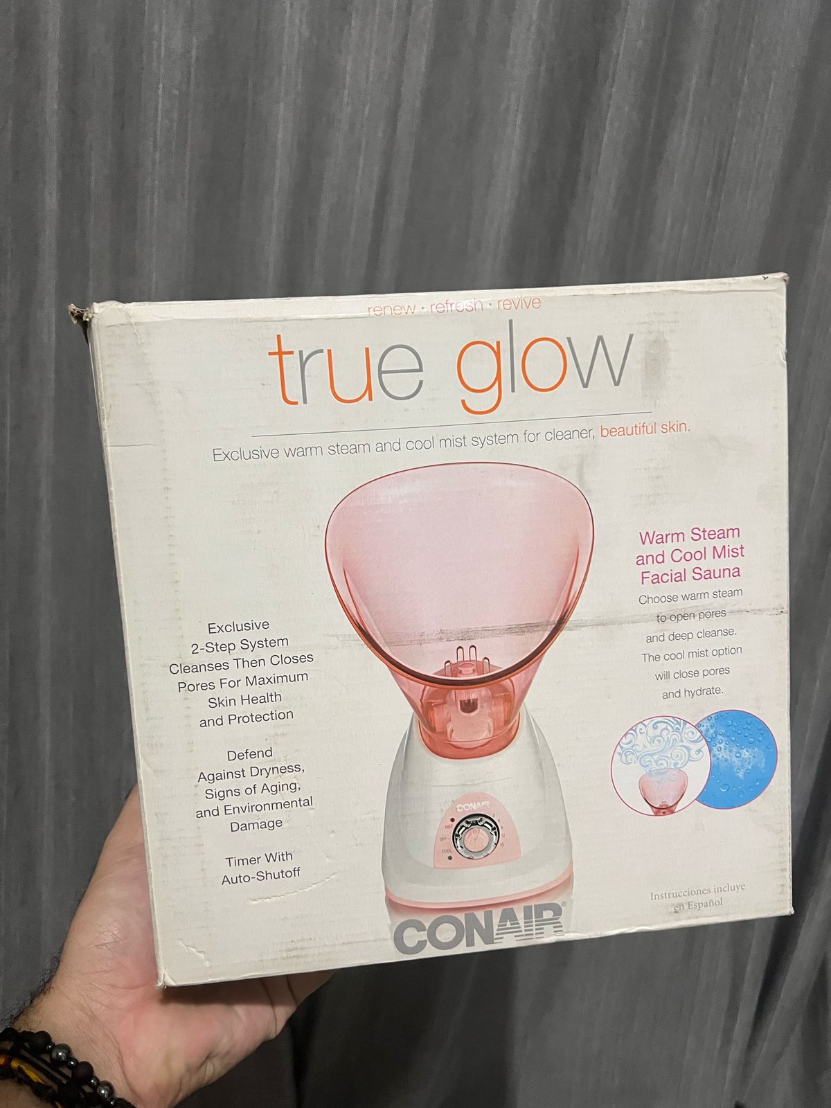 salud y belleza - Vaporizador facial hidratante - True Glow by Conai 0