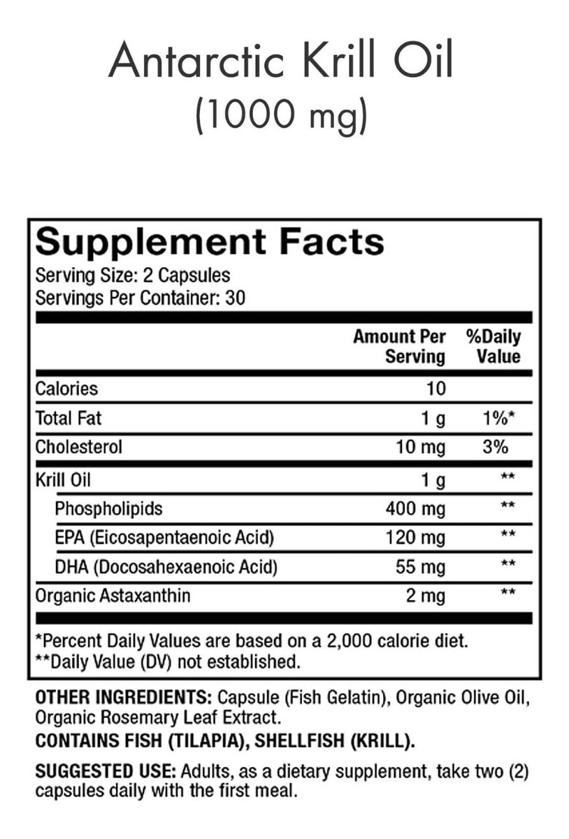 Salud y Equipamiento Médico - Aceite Krill 60 Cap Dr  Mercola - - Unidad A $5065 1