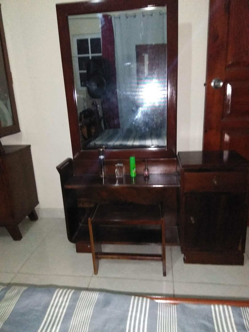 muebles y colchones - Viaje juego de dormitorio antiguo de caoba centenaria 7