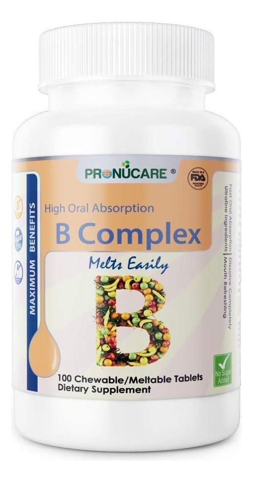 Salud y Equipamiento Médico - Complejo B 100 Tab Pronucare 0