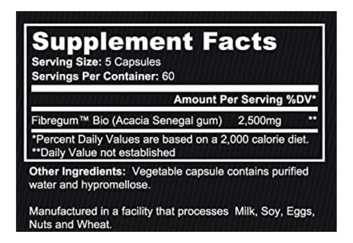 Salud y Equipamiento Médico - Acacia Fibra 300cap Superdosing 1