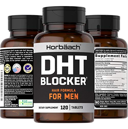 Salud y Equipamiento Médico - Bloqueador De Dht 120tab Suplemento Para Hombres Horbaach 0