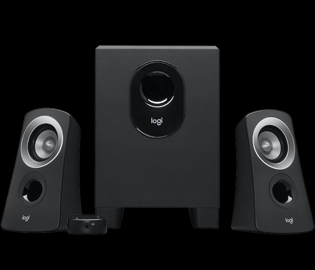 computadoras y laptops - BOCINA LOGITECH Z313 2.1CHANNEL 25 WATTS SPEAKER SYSTEM CON SUBWOOFER 2
