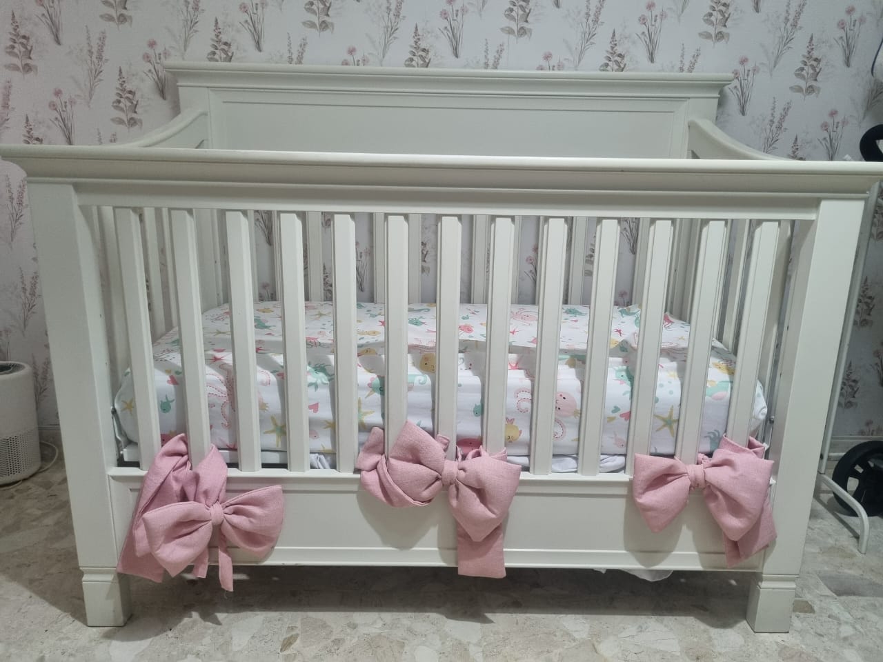 muebles - Cuna Pottery Barn 2 en 1 5