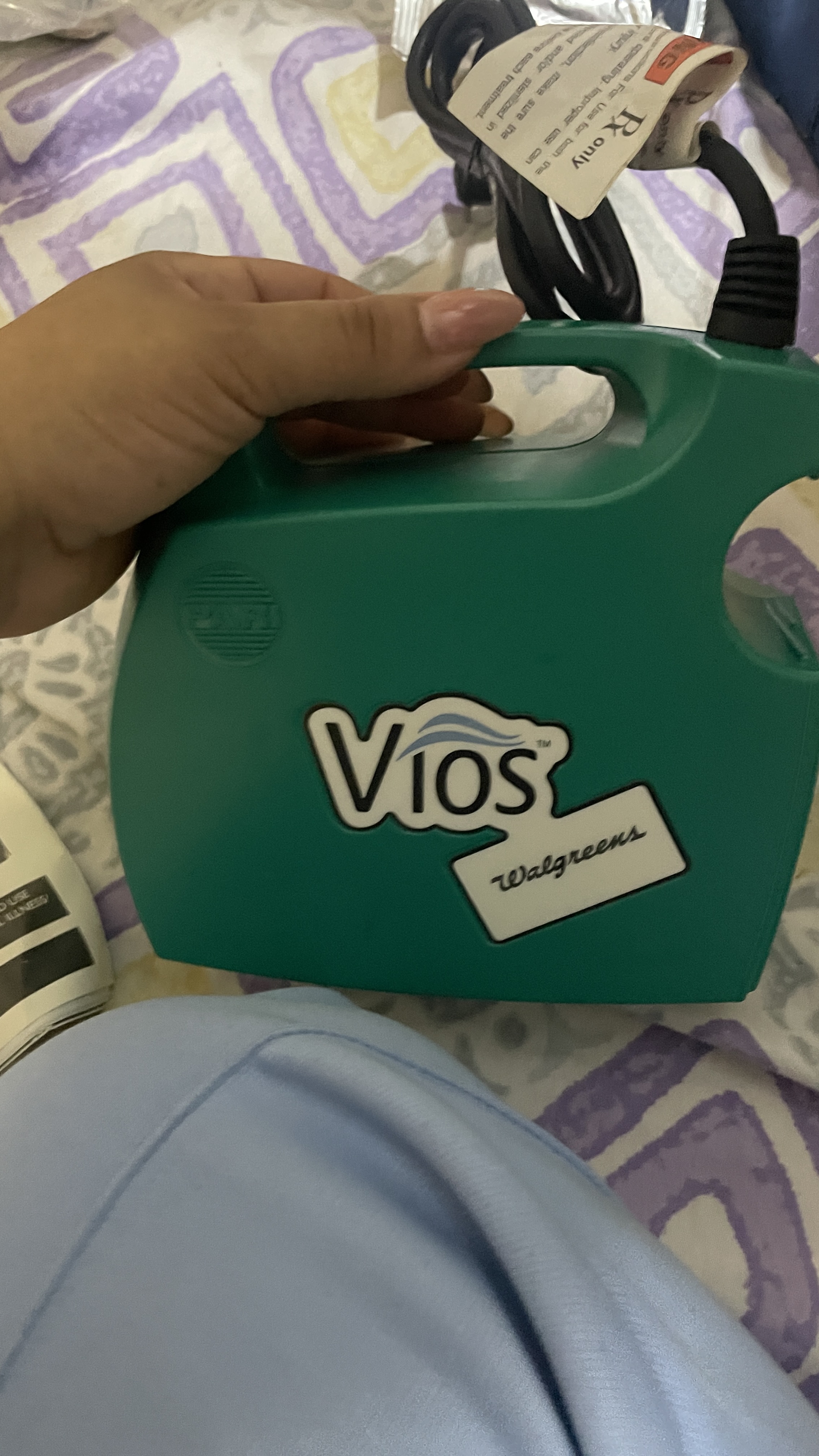 salud y belleza - Equipo respiratorio para uso personal marca VIOS  2