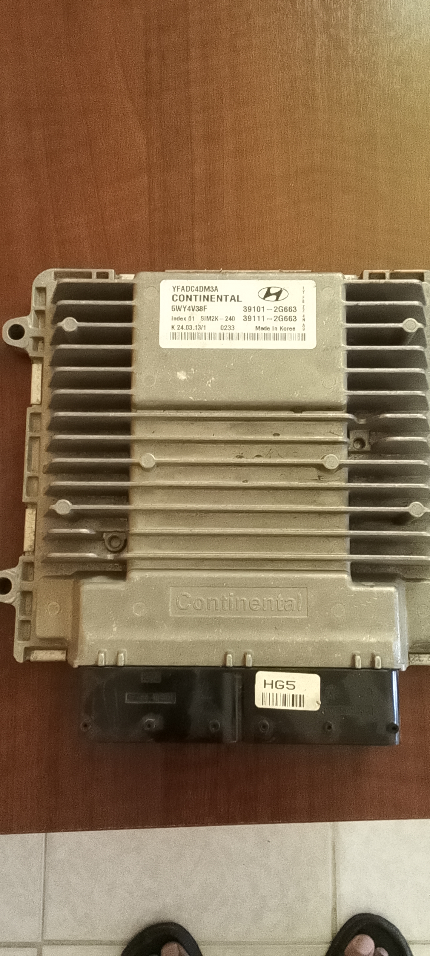 repuestos - computadora Hyundai sonata YF 2