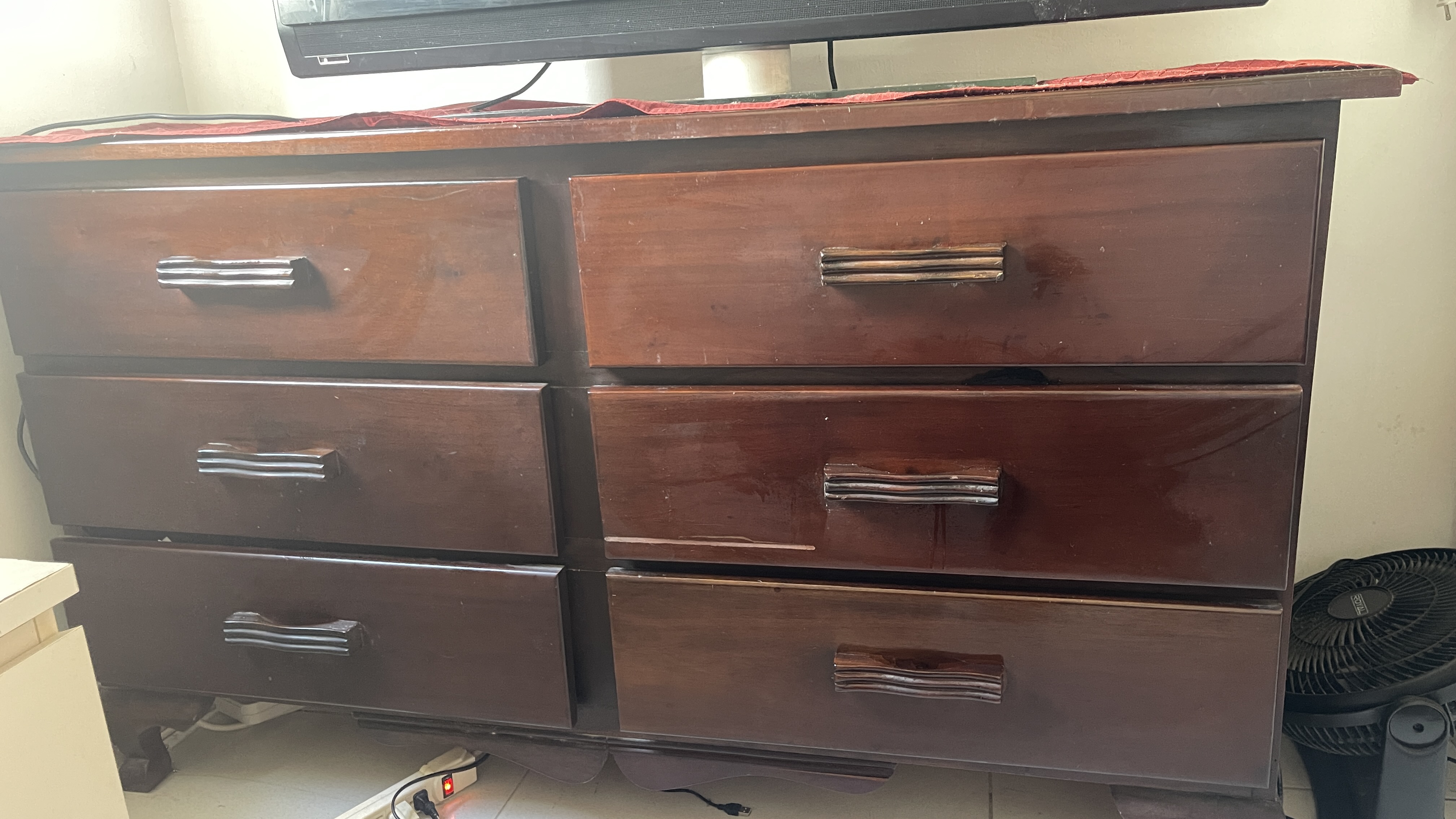 muebles y colchones - Gavetero caoba 