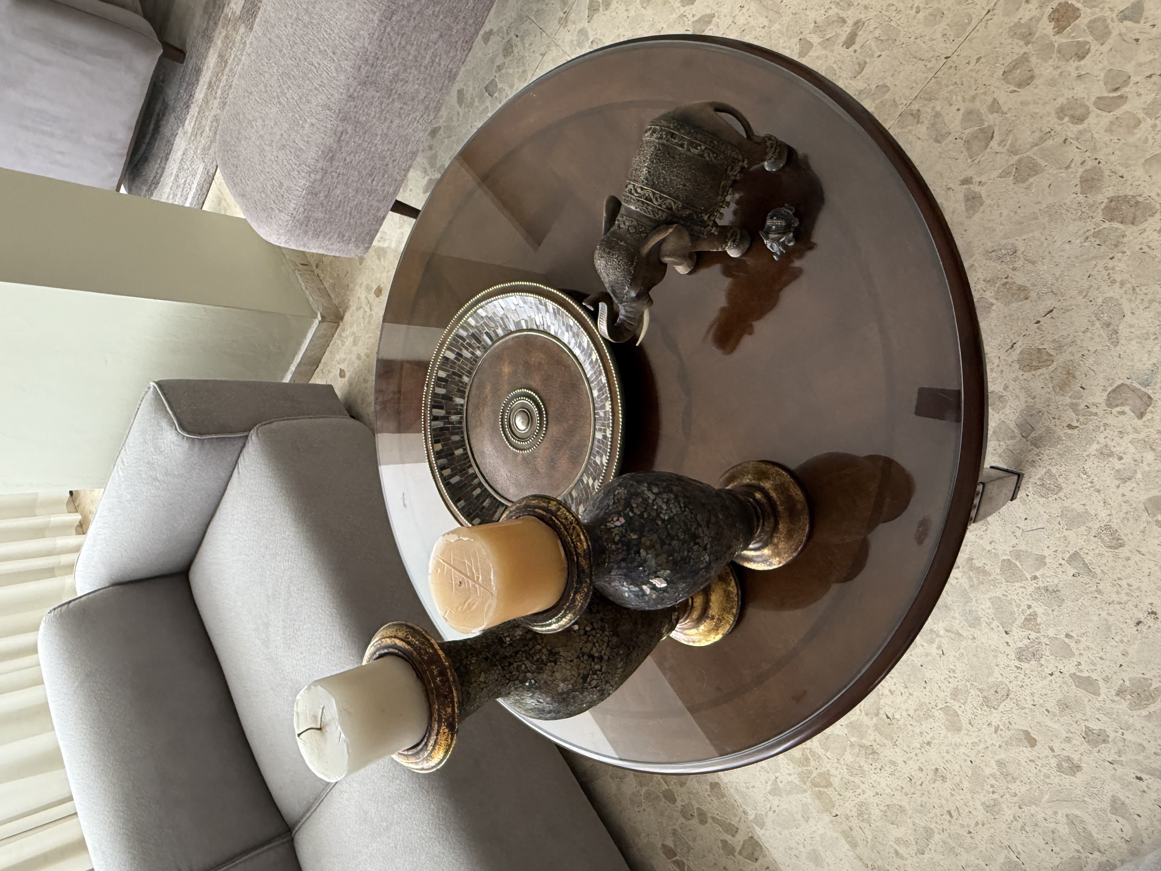 muebles y colchones - Mesa de Centro para Sala - ¡Como Nueva! 1