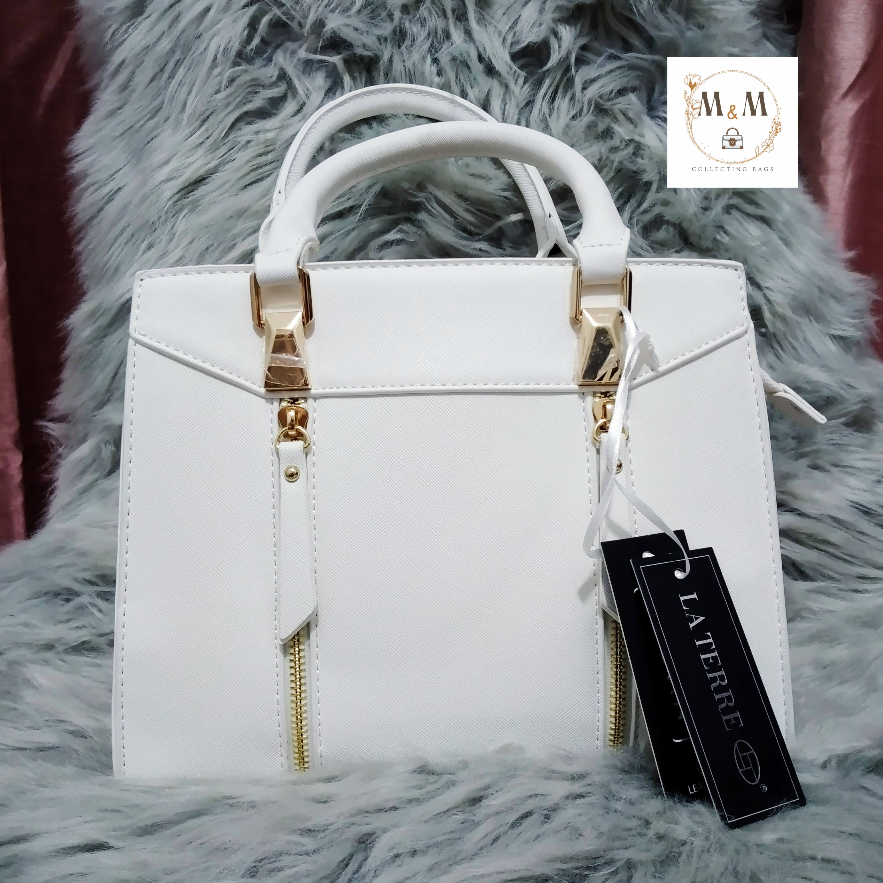 carteras y maletas - Cartera Blanca LATERRE  0