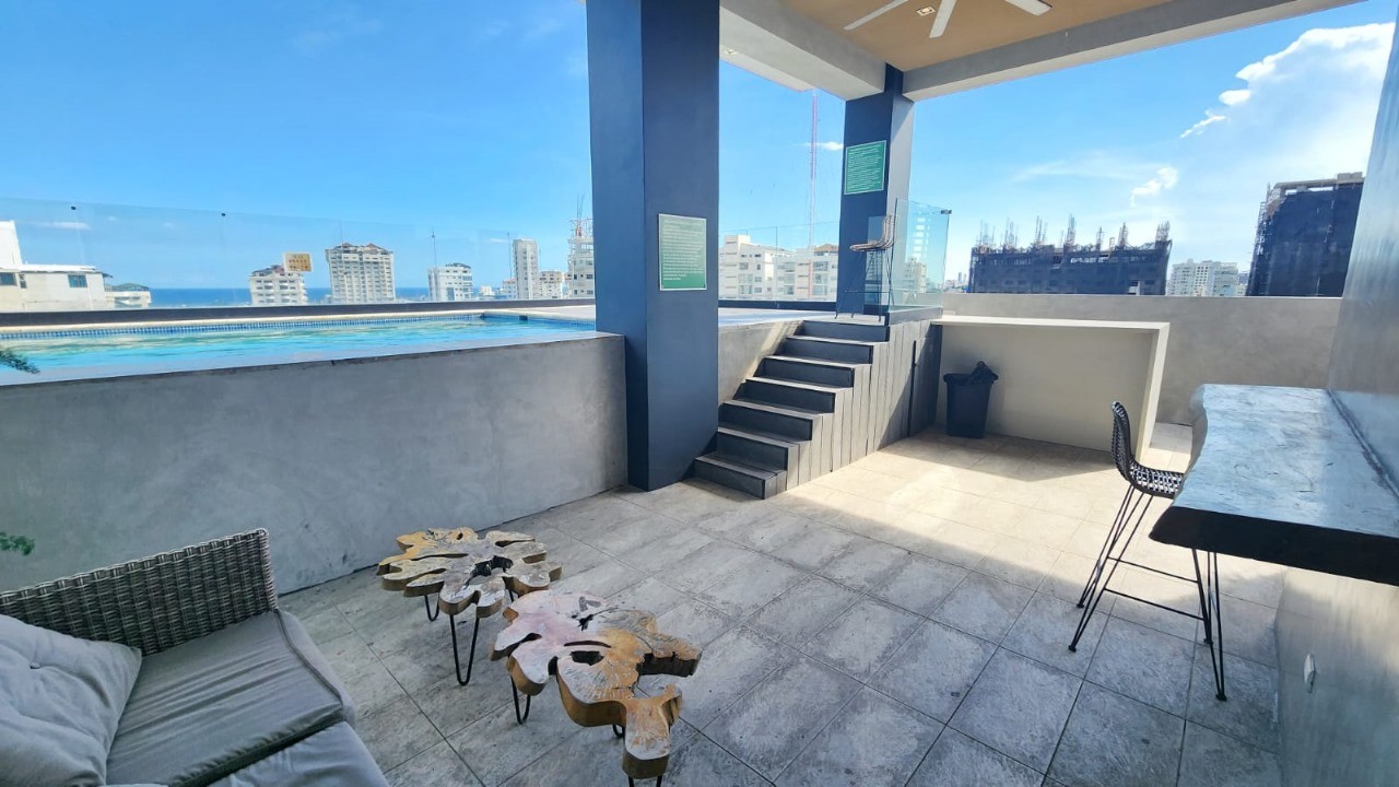 apartamentos - Apartamento en El Exclusivo Sector de Naco Totalmente Amueblado.   8