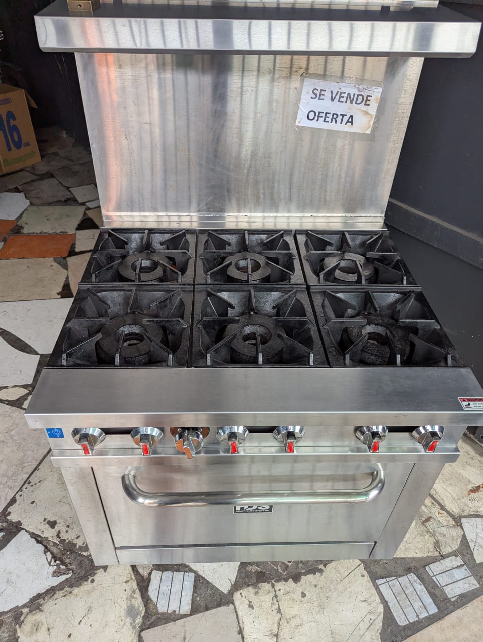 cocina - Estufa Industrial HDS – Alto Rendimiento para Coci