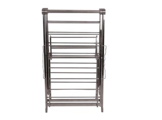 herramientas, jardines y exterior - Tendedero fuerte reforzado de metal plegable portatil ideal para balcon 3